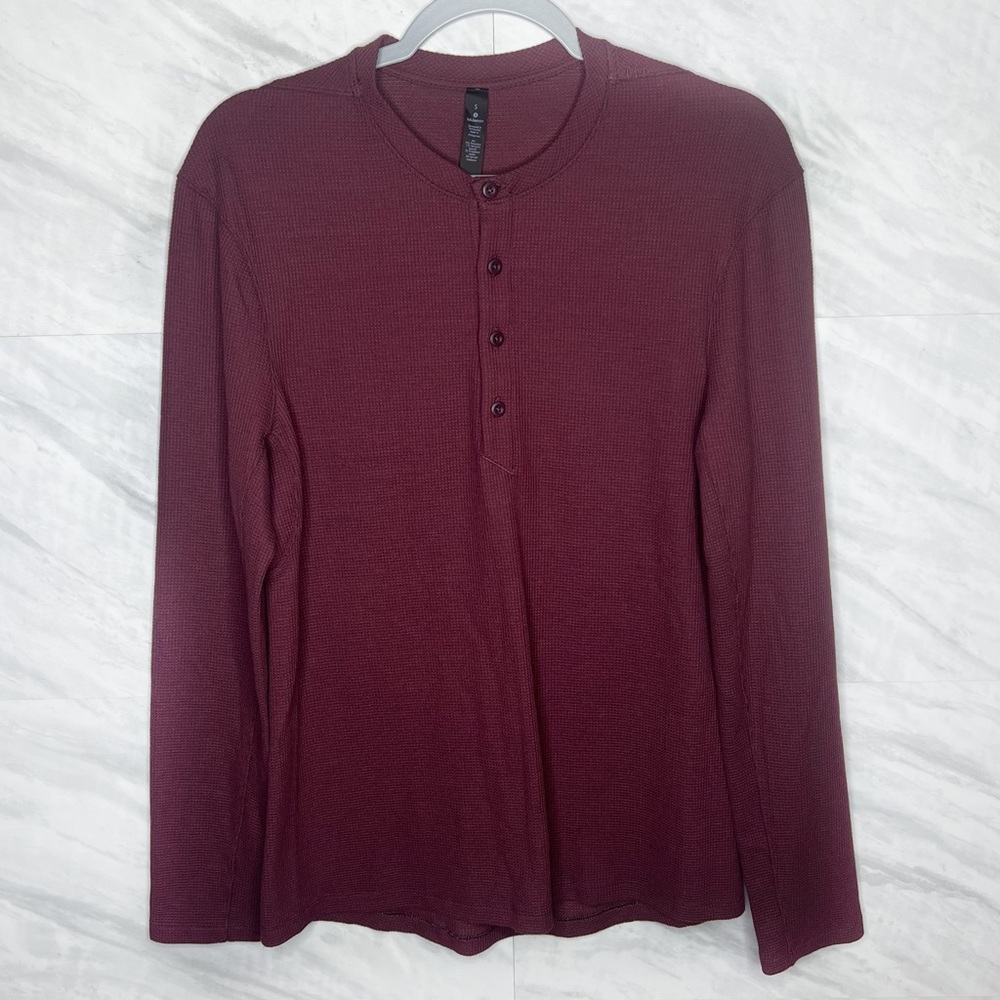 Lululemon Waffle Knit L/S Top Small